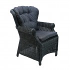AKS Broadway Dining Chair 77x83x96 cm Geflecht light charcoal