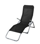 AKS Bäderliege 59x137x95 cm black