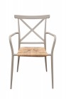AKS Skagen Stuhl Rattan 56x57x84 cm taupe/natur
