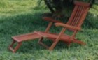 AKS Carcassonne Deckchair 143,8x54x91 cm geölt FRC03