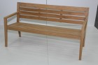 AKS Dover Parkbank Teak 160x62x86 cm natur