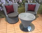 AKS Leon Set 3-teilig, 2 Sessel, 1 Tisch
