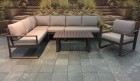 AKS Life Loungeset 6-teilig taupe, incl. Kissen