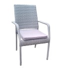 AKS Weiz Geflecht Stapelsessel 57x62x86 cm JR2132