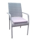 AKS Weiz Geflecht Stapelsessel 57x62x86 cm JR2132