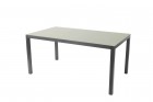 AKS Sardinien Tisch Alu 160x90x75 cm anthrazit