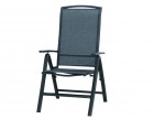 AKS Calgary Klappsessel Alu 68x62,5x110 cm anthrazit/grau