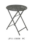 AKS Alabama Tisch Eisen 60x60x73 cm antikgrau