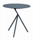 AKS Grove Beistelltisch rund Alu 52x52 cm charcoal