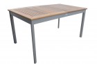 AKS Luna Tisch Teak 150x89 cm silber
