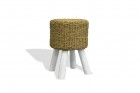 AKS Hocker Rattan 34x45 cm honey