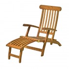 AKS Rentford DeckchairTeak 166x60x96 cm natur