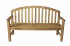 AKS Chicago Bank Teak 155x55x98 cm natur