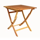 AKS Bastia Tisch Akazie 60x60x73 cm geölt FRC03