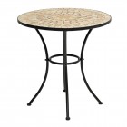 AKS Catania Tisch 70x70 cm Stern braun