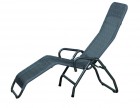 AKS Bäderliege Pool 139x72x118 cm anthrazit Karo