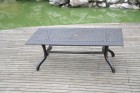 AKS Sheffield Tisch Aluguß 211,5x111x73 cm bronze