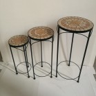AKS Catania Blumenhocker 20x50 cm Stern braun