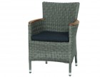 AKS Montreal Dining Sessel 62x67x87 cm Geflecht duck grey