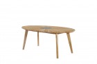 AKS Davis Teaktisch 220x110x74 cm natur