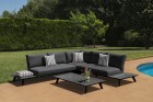 AKS Living Lounge Set 4-teilig ohne Dekokissen