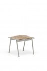 AKS Lucca Beistelltisch 50x51x45 cm HPL natur