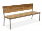 AKS Lancaster Bank 170x59x84 cm Edelstahl/Teak