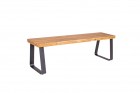 Have&Stol Sten Bank Holz 150x43x46 cm Akazie/natur-schwarz