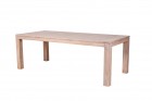Have&Stol Andri Tisch Holz 220x100x78 cm Teak/weiß gewischt