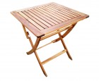 AKS Como Klapptisch 70x70x75 cm Akazie, natur