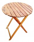 AKS Calvi Klapptisch 60x75 cm Akazie natur