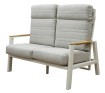 AKS Lazio Loungesofa 2-Sitzer creme