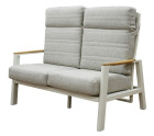 AKS Lazio Loungesofa 2-Sitzer creme