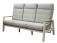 AKS Lazio Loungesofa 3-Sitzer creme