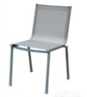 AKS Formentera Stuhl Aluminium Textilen taupe 58x49,5x83 cm