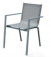 AKS Formentera Diningsessel Aluminium Textilen taupe 60x56x83 cm