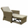 AKS Hampton Relaxsessel Polyrattan Kunstoffgeflecht Aluminium natur