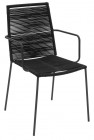 AKS Lime Diningsessel schwarz