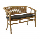 AKS Bergen Sitzbank Teakholz natur 120x60x88 cm