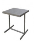 AKS Living Beistelltisch Aluminium charcoal
