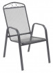 AKS Avignon Stapelsessel Eisen (Streckmetall) anthrazit 74x55x98 cm