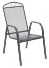 AKS Avignon Stapelsessel Eisen (Streckmetall) anthrazit 74x55x98 cm