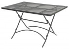 AKS Avignon Klapptisch Eisen (Streckmetall) anthrazit 120x80x71 cm