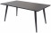 AKS Skagen Diningtisch Aluminium schwarz 160x90x73 cm