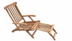 AKS Carcassonne Deckchair Akazienholz natur 143,8x54x91 cm