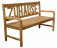 AKS Zuhause Sitzbank Akazienholz natur 150x60x90 cm