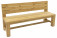 AKS Valencia Sitzbank recyceltes Teakholz natur 176x45x86 cm