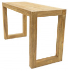 AKS Recife Bartisch Teakholz rustic finished 180x70x105 cm