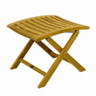 AKS Royal Hocker Teakholz natur 50x44x41 cm