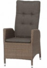 AKS Memphis Diningsessel Move Polyrattan/Kunstoffgeflecht taupe